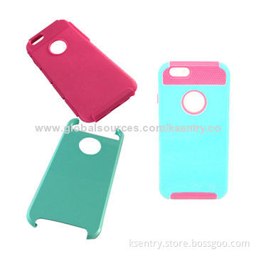 Wholesale Manufacturer Soft TPU Hard PC Case Back Cover for iPhone 6 with Factory Price